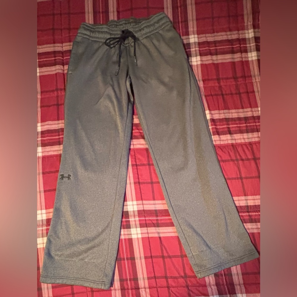 Under Armour Men's Coldgear Gray Sweatpants